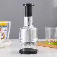 Hand-Pressing Vegetable Chopper