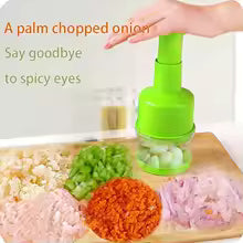 Hand-Pressing Vegetable Chopper