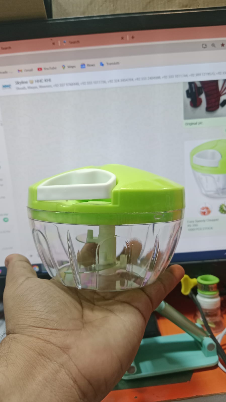 Vegetable cutter 4 in 1