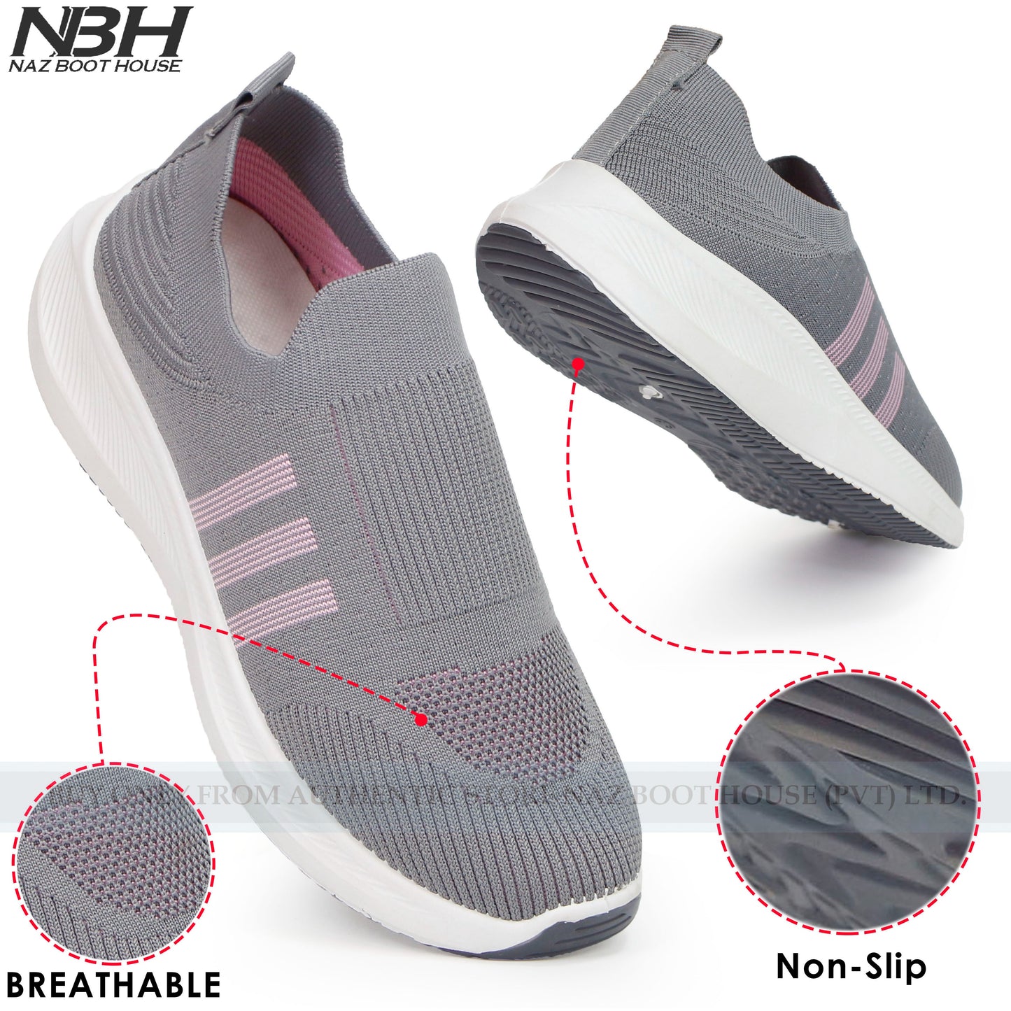 NBH Shoes For Women - Non Slip Comfortable Durable And Lightweight Sneakers For Girls - Breathable And Washable Women’s Shoes - Joggers For Girls