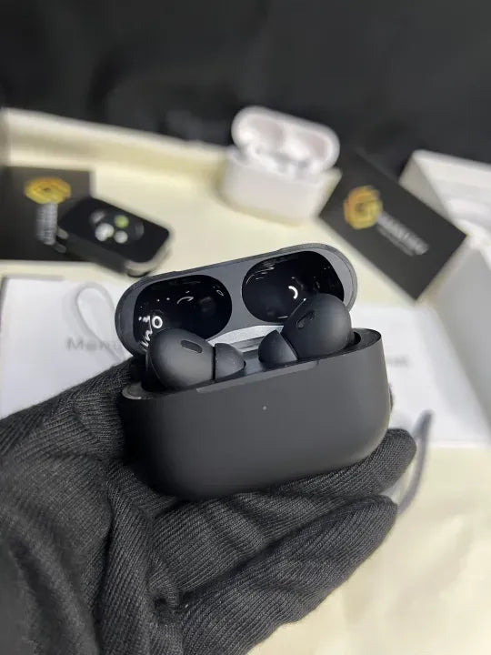 AirPods Pro 2nd Generation | ANC & Spatial Audio MagSafe Case + Pouch Included