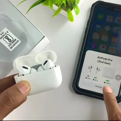 AirPods Pro 2nd Generation | ANC & Spatial Audio MagSafe Case + Pouch Included